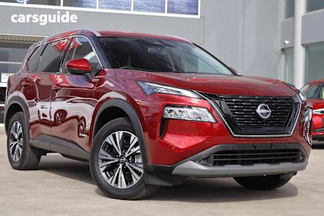 Red 2024 Nissan X-Trail Wagon St-L (4Wd) E-Power (Hybrid)