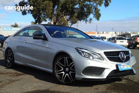 Silver 2015 Mercedes-Benz E250 Coupe
