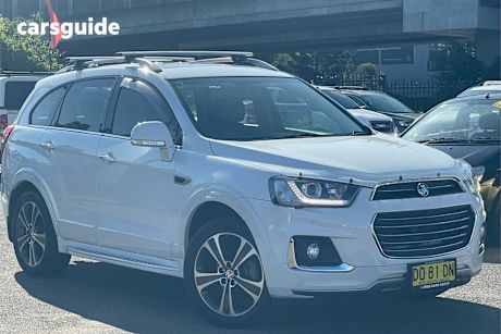 White 2016 Holden Captiva SUV LTZ 4X4