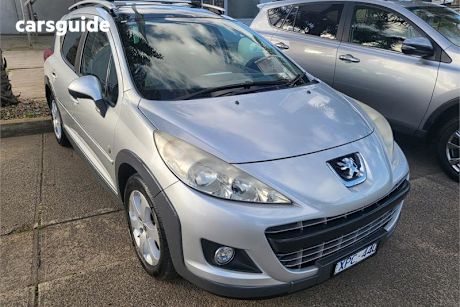 Grey 2010 Peugeot 207 Wagon Touring Outdoor