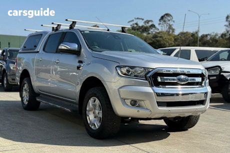 Silver 2018 Ford Ranger Dual Cab Utility Xlt 3.2 (4X4)