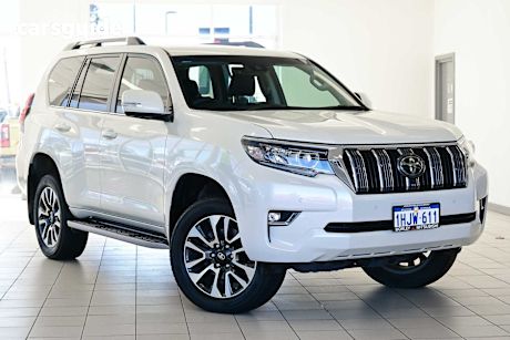 White 2021 Toyota Landcruiser Prado SUV VX 4X4