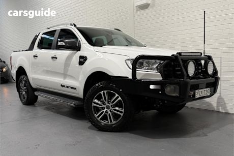 White 2020 Ford Ranger Double Cab Pick Up Wildtrak 3.2 (4X4)