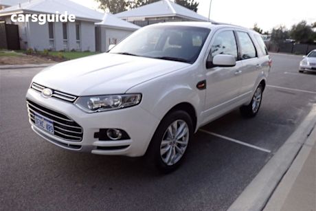 White 2013 Ford Territory Wagon Ts (4X4)