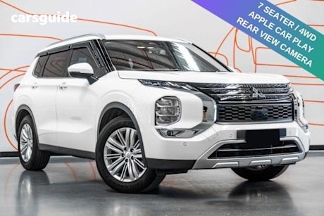 White 2023 Mitsubishi Outlander Wagon Ls 7 Seat (Awd)