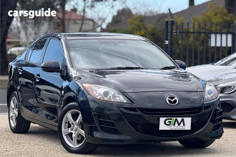 Black 2010 Mazda Mazda3 Sedan NEO F
