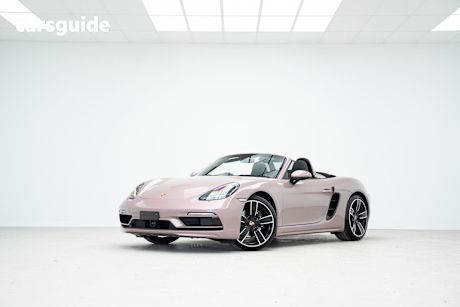 Pink 2023 Porsche 718 Convertible BOXSTER R