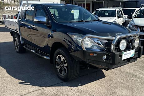 Blue 2016 Mazda BT-50 Dual Cab Utility Xtr (4X4)