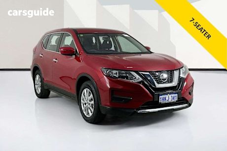 Red 2020 Nissan X-Trail Wagon St 7 Seat (2Wd) (5Yr)