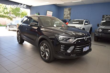 Black 2023 Ssangyong Korando SUV ULTIMATE F