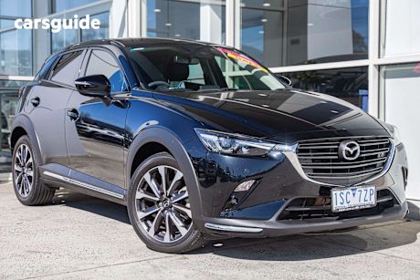 Black 2020 Mazda CX-3 SUV STOURING 4X4
