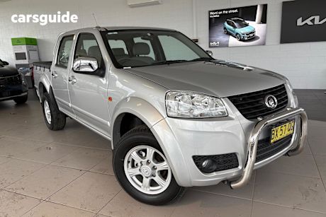 Silver 2014 Great Wall V200 Dual Cab Utility (4X2)