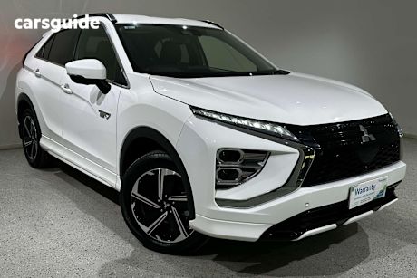 White 2022 Mitsubishi Eclipse Cross SUV PHEV ASPIRE 4X4