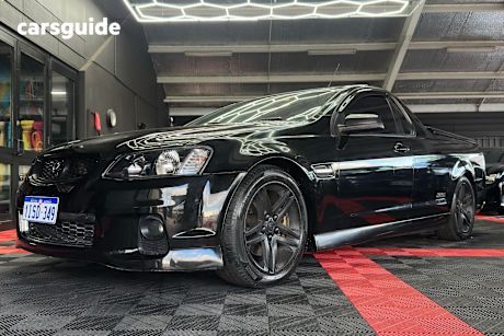 Black 2012 Holden UTE Ute Tray SS R