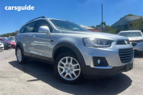 Silver 2016 Holden Captiva Wagon 7 Ls (Fwd)