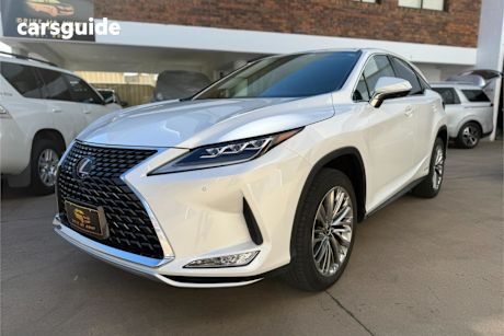 White 2021 Lexus RX SUV VER-L