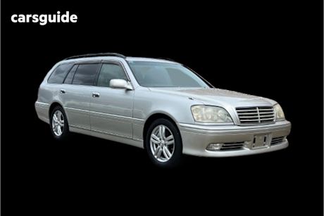 Silver 2001 Toyota Crown SUV ATHLETE V