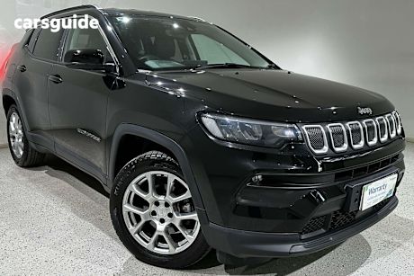 Black 2021 Jeep Compass SUV LAUNCH EDITION F