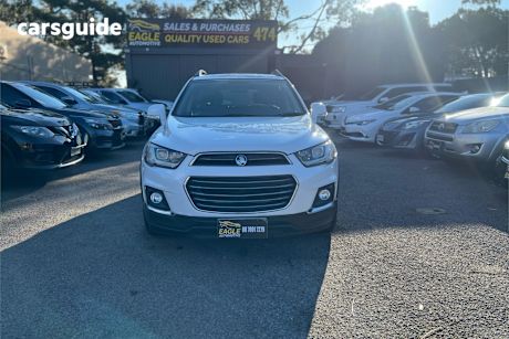 White 2016 Holden Captiva Wagon Active 7 Seater