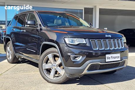 Black 2014 Jeep Grand Cherokee SUV LIMITED 4X4