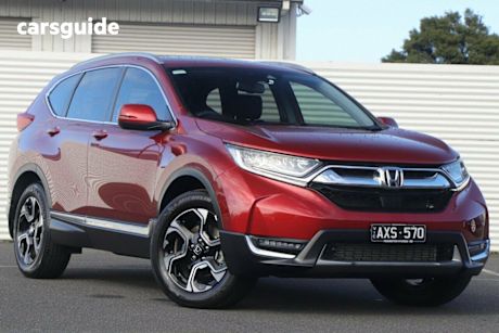 Red 2018 Honda CR-V SUV VTI-LX 4X4