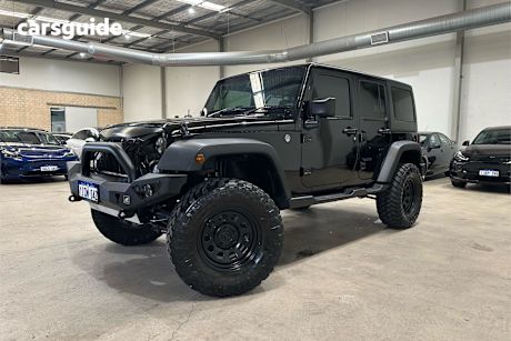 Black 2017 Jeep Wrangler Sedan SPORT 4X4