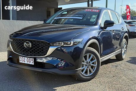Blue 2024 Mazda CX-5 SUV G20 MAXX F
