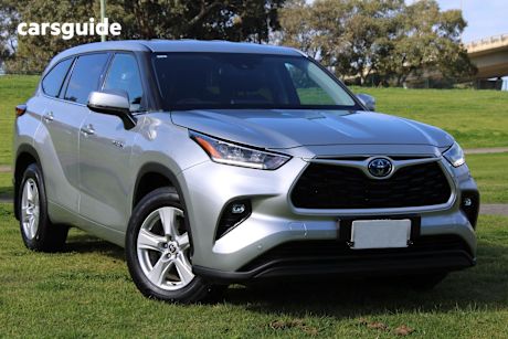 Silver 2021 Toyota Kluger SUV GX 4X4