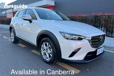 White 2023 Mazda CX-3 SUV G20 PURE F