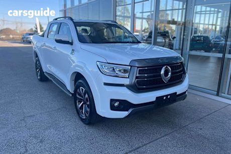 White 2025 GWM UTE Ute Tray