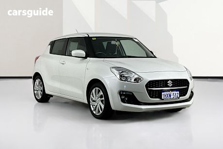White 2023 Suzuki Swift Hatchback Gl Navi
