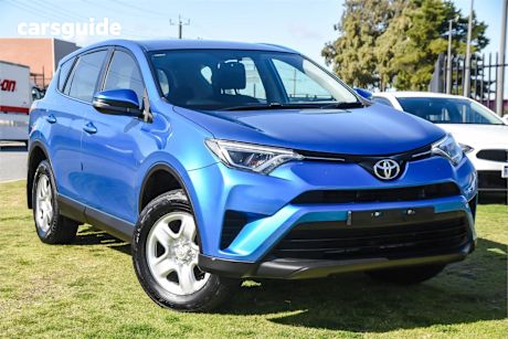 Blue 2017 Toyota RAV4 SUV GX 4X4