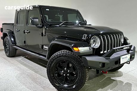 Black 2020 Jeep Gladiator Ute Tray OVERLAND 4X4
