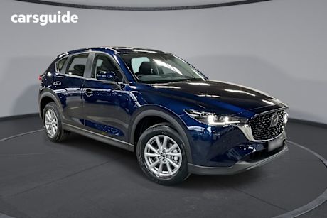 Blue 2025 Mazda CX-5 SUV G25 MAXX SPORT F