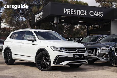 White 2024 Volkswagen Tiguan SUV 162TSI R-LINE ALLSPACE 4WD