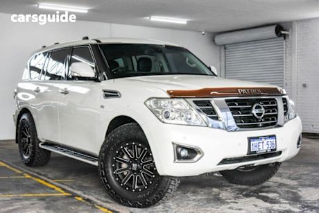 White 2018 Nissan Patrol Wagon Ti-L (4X4)