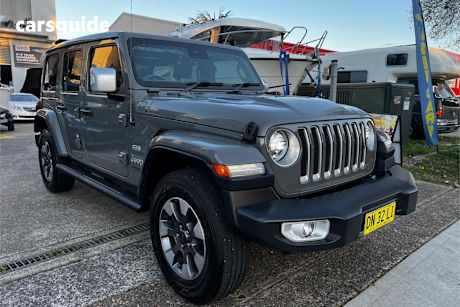 Grey 2021 Jeep Wrangler SUV UNLIMITED OVERLAND 4X4