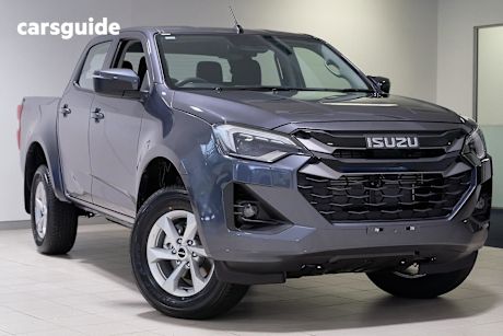 Grey 2025 Isuzu D-MAX Crew Cab Utility Ls-M (4X4)