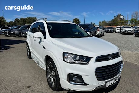 White 2017 Holden Captiva OtherCar