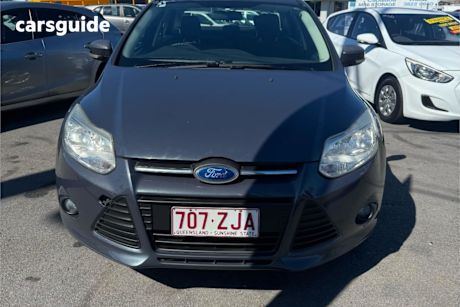 Blue 2014 Ford Focus Sedan Trend