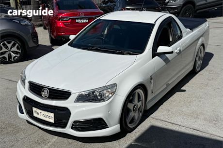 White 2015 Holden UTE Ute Tray SV6 R