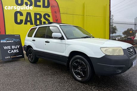 White 2006 Subaru Forester SUV X 4WD