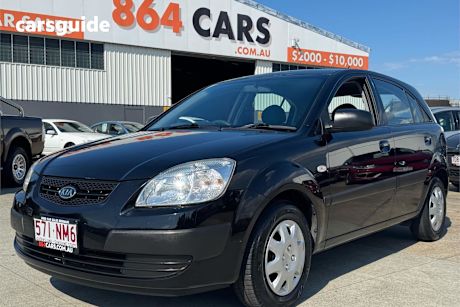 Black 2009 Kia RIO Hatch LX F