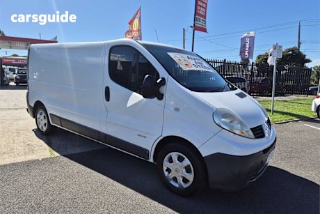 White 2012 Renault Trafic Van 2.0 Dci Lwb