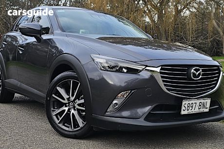 Grey 2016 Mazda CX-3 SUV STOURING F