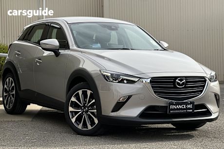 Silver 2025 Mazda CX-3 SUV G20 PURE F