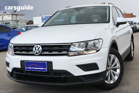 White 2020 Volkswagen Tiguan SUV 110TSI TRENDLINE F