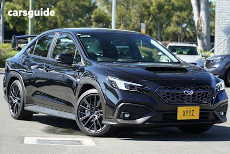 Black 2023 Subaru WRX Sedan 50 YEARS EDITION 4WD