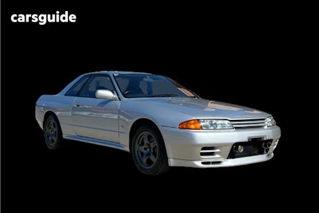 Silver 1992 Nissan Skyline Coupe Gtr