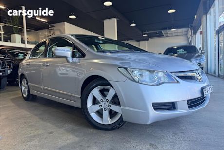 Silver 2007 Honda Civic Sedan VTI-L F